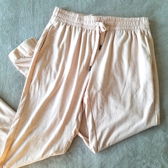 KYODAN Day-to-Day Low-Key Joggers in Heathered Pink - Picture 7 of 16